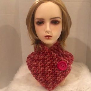 ‘V’ Style Handknitted Scarf